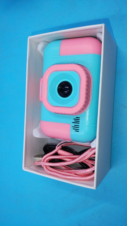Cámara de fotos para niños con pantalla y tarjeta SD