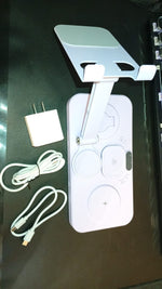 Estación de carga de para productos Apple, plegable, magsafe.
