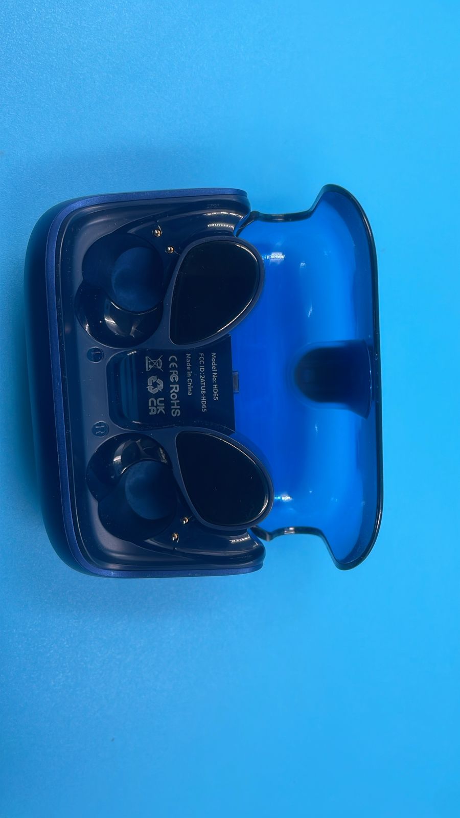 Aptkdoe - Auriculares Inalámbricos,Azules.(USADOS)