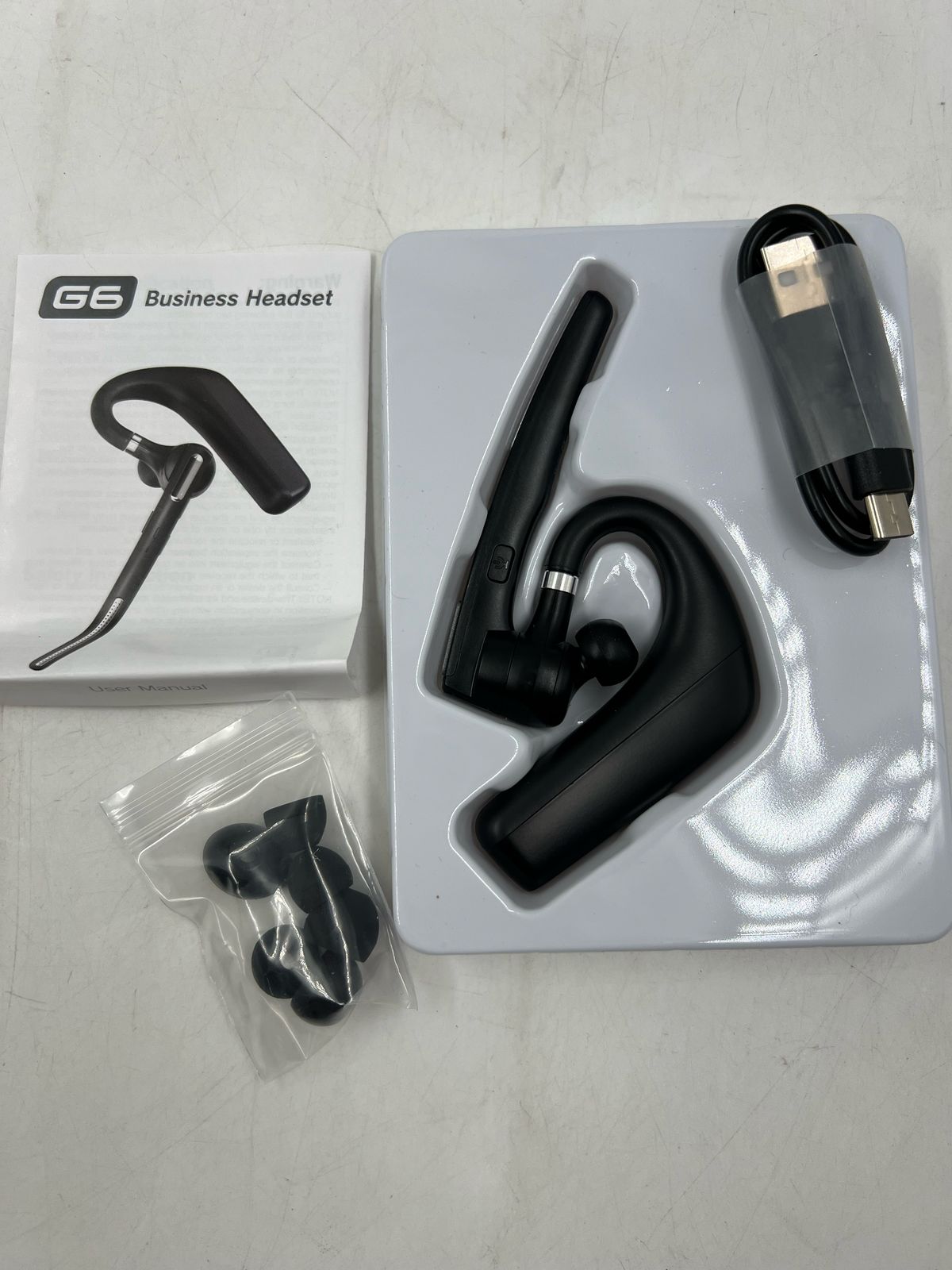 Auriculares Bluetooth con micrófono inalámbricos G6