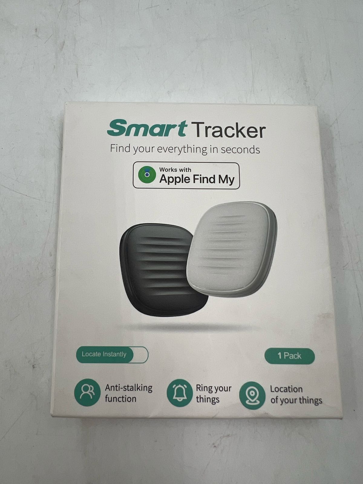 Rastreador inteligente compatible con Apple Find My