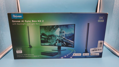 Govee AI Sync Box Kit 2 H6603 HDMI 2.1 8K RGBWIC