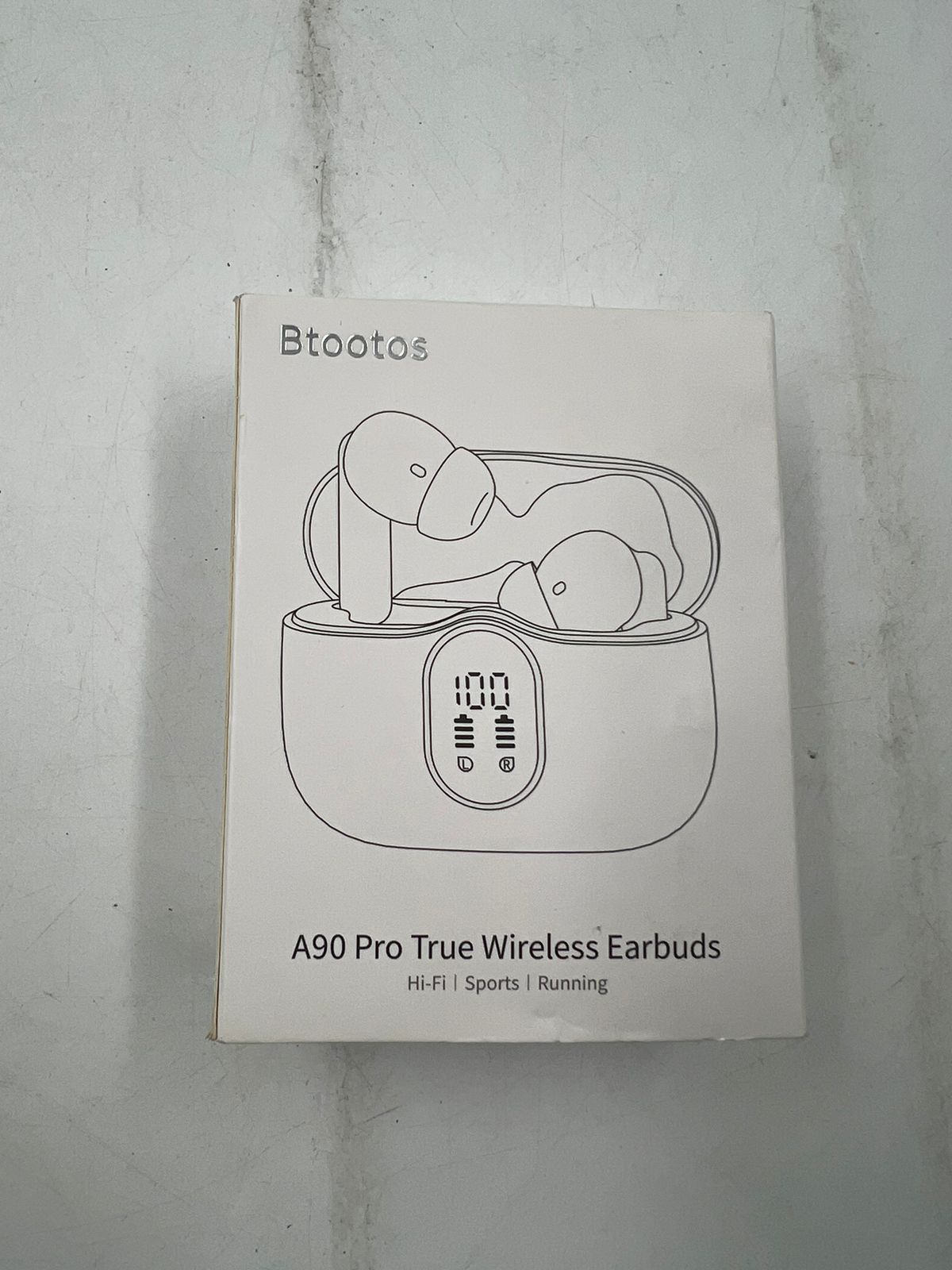 Auriculares Inalámbricos Btootos A90 Bluetooth rojo (USADO)