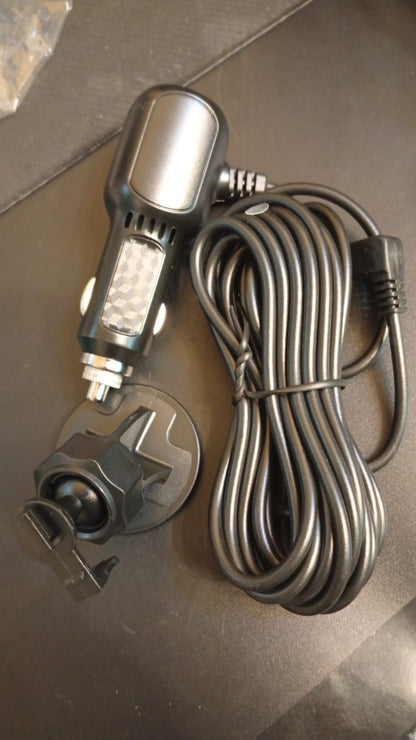 Dash Cam delantera y trasera, Full HD 1080P, con tarjeta SD.