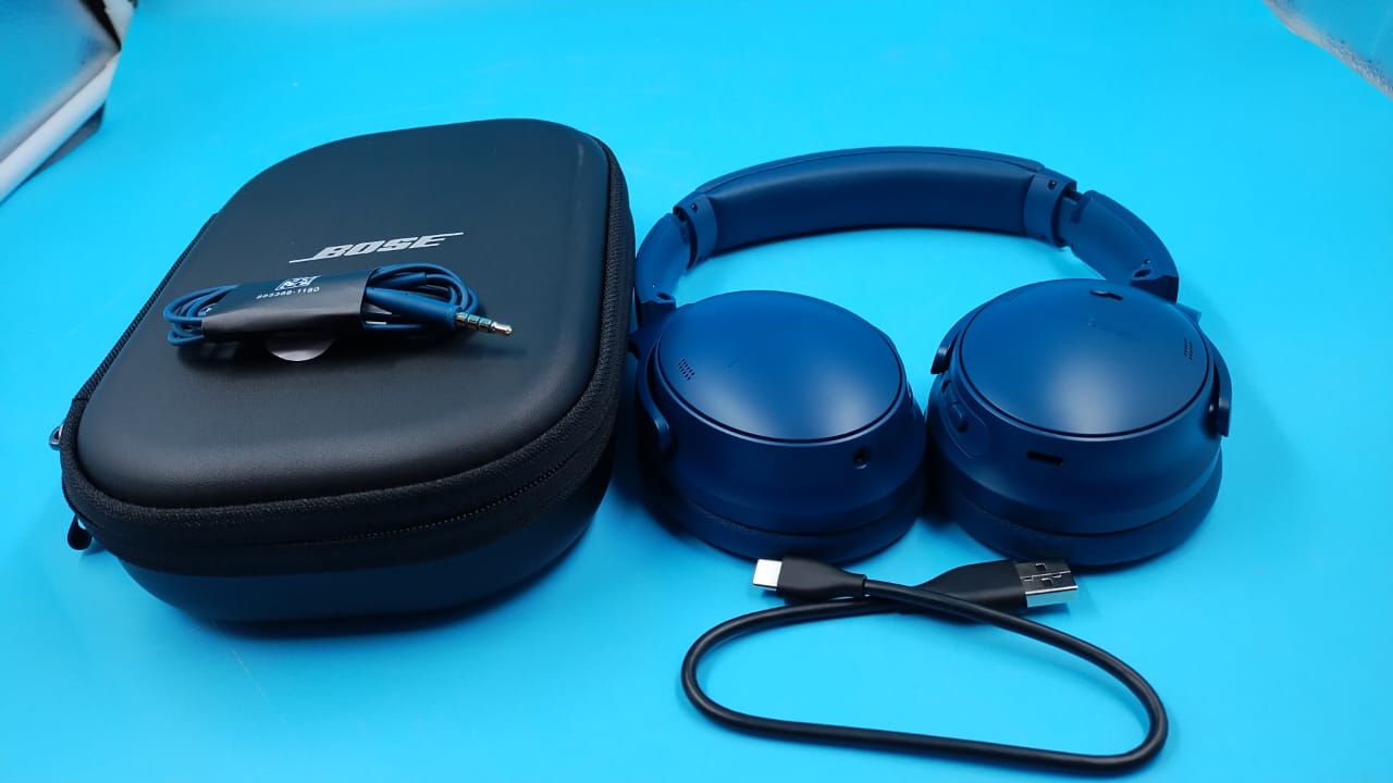 Bose Audífonos inalámbricos, cancelación Ruido, Quietconfort.(AZUL)