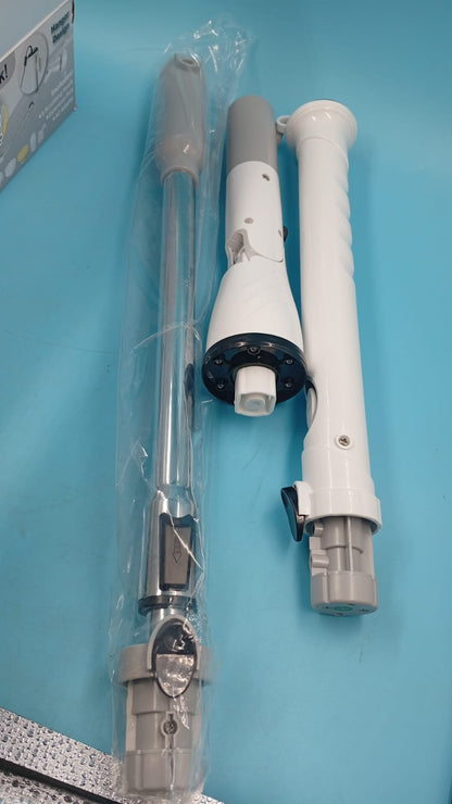 Cepillo eléctrico Giratorio, para limpieza, 6 Cabezales, extendible.