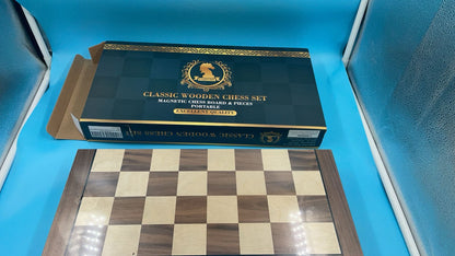 Juego de Tablero de Ajedrez Magnético Para Adultos y Niños.