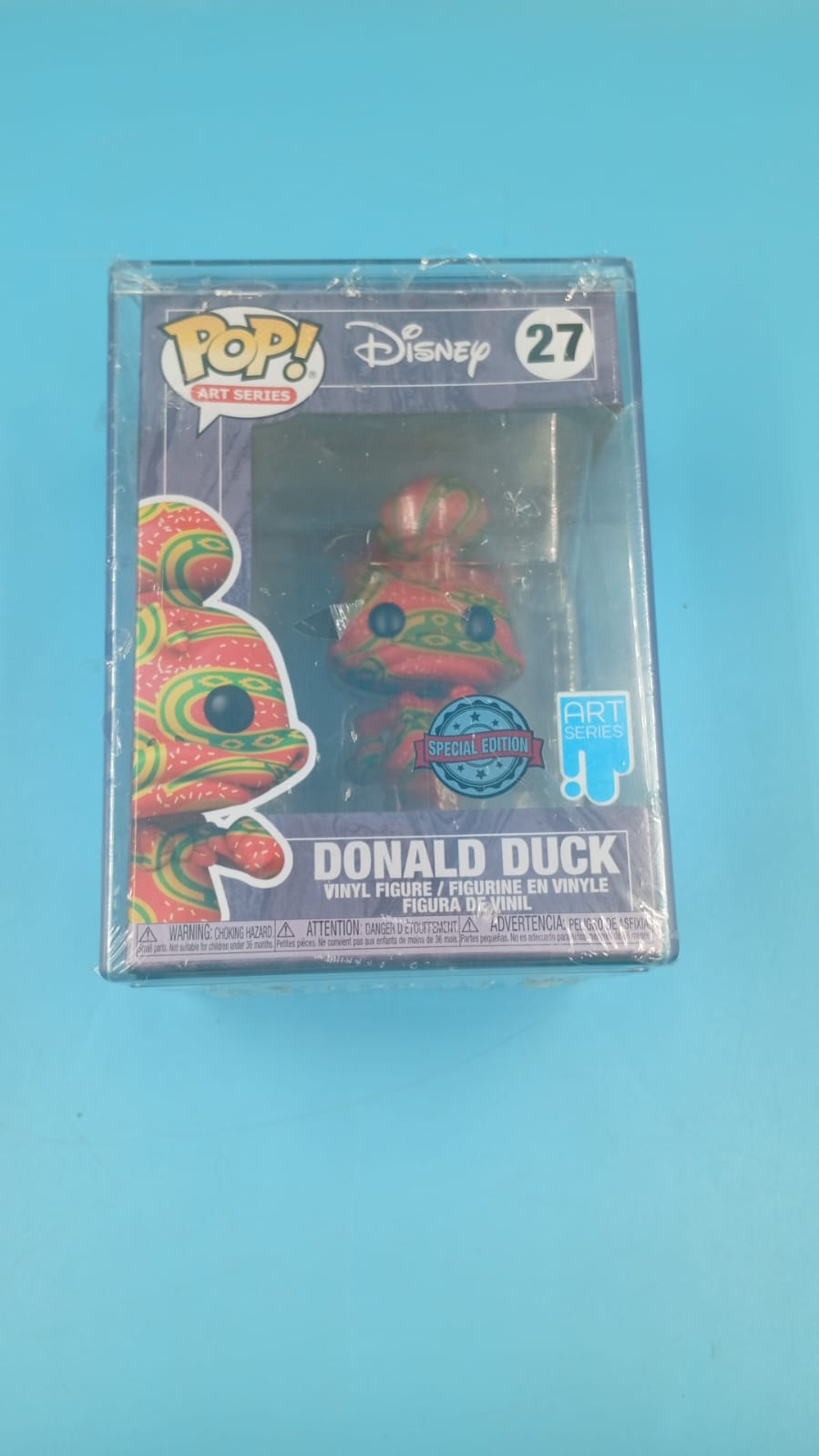 Figura Coleccionable, Funko Pop Disney Donald Duck Art Series 27.