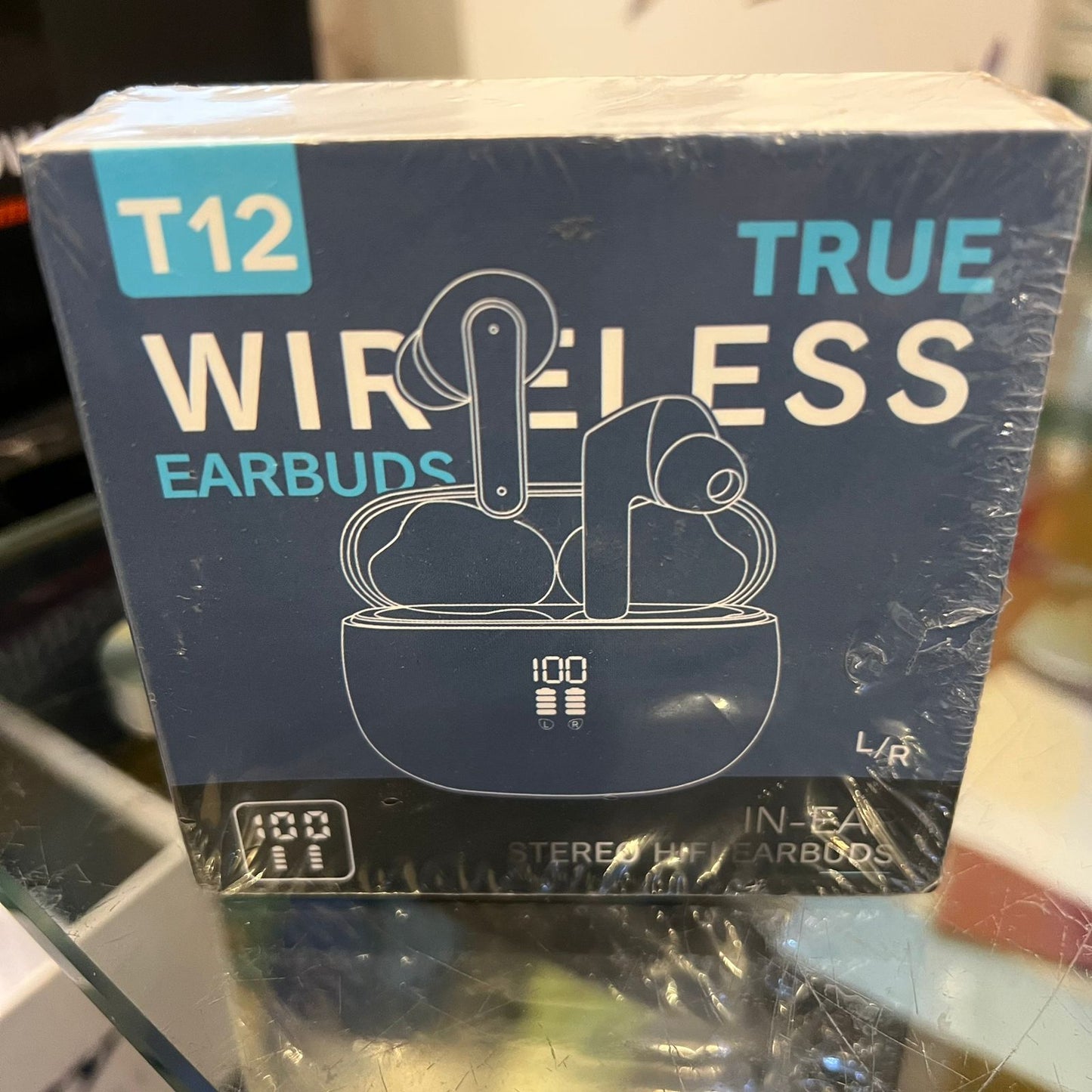 Auriculares Inalámbricos Bluetooth T12 HUIFU color negro