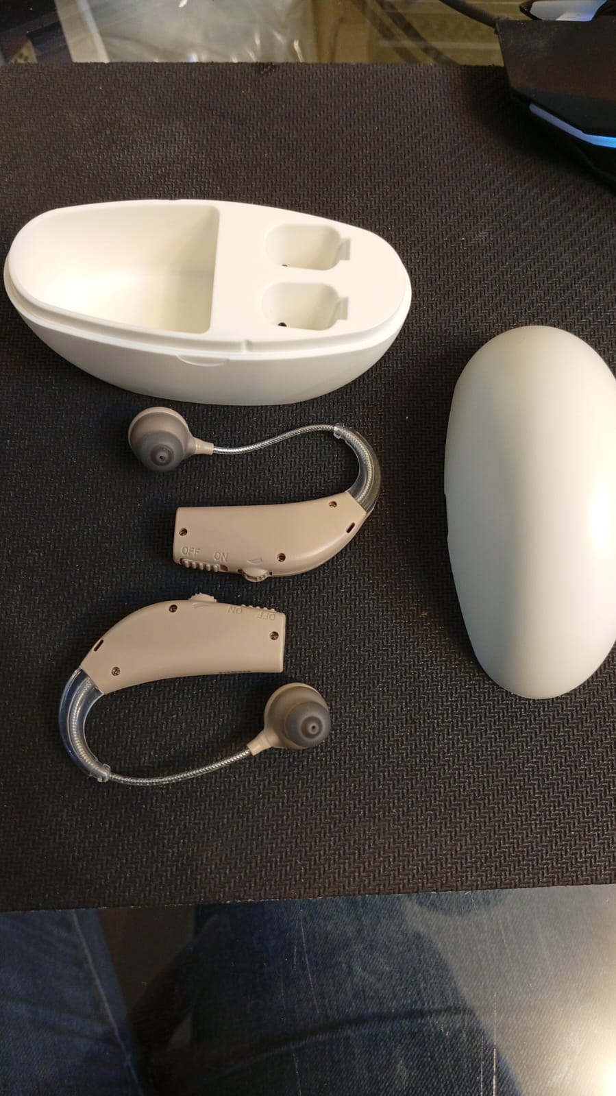 Auxiliares auditivos Wuvee, recargables, para personas mayores.