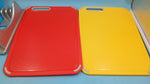 Tablas de cortar de plástico, juego de 4 con soporte, sin BPA, Aichoof.