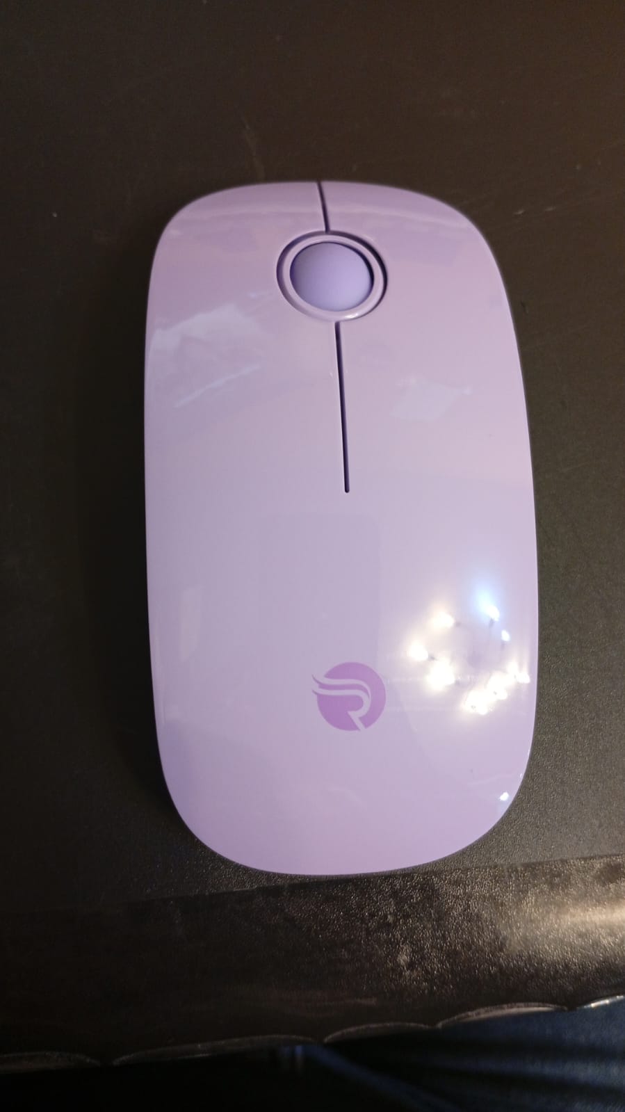 Mouse inalámbrico Bluetooth, larga vida útil, doble conectividad.