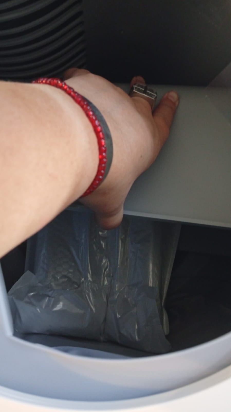 Caja de arena autolimpiante, sin olor, controlada por aplicación, WI-FI.