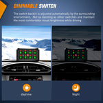 Panel de interruptores Nilight de 8 vías (USADO)