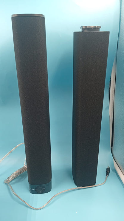 Barra de sonido con subwoofer, Bluetooth Home Theater, 120W (USADO)
