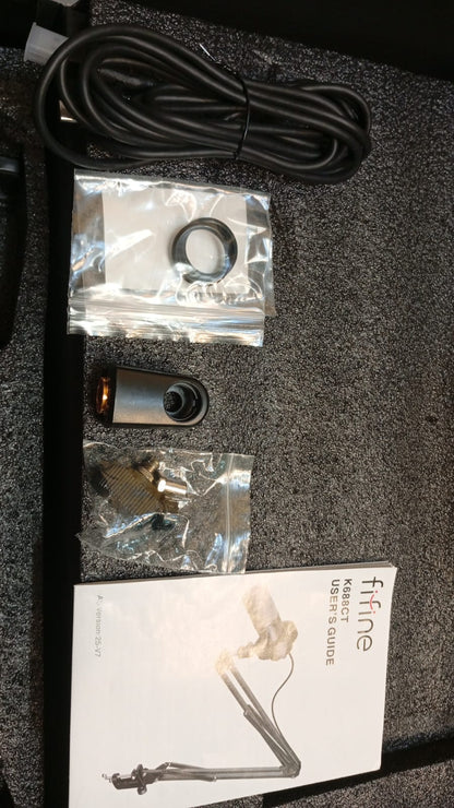 Kit de micrófono de podcast Fifine K688CT, con brazo articulado