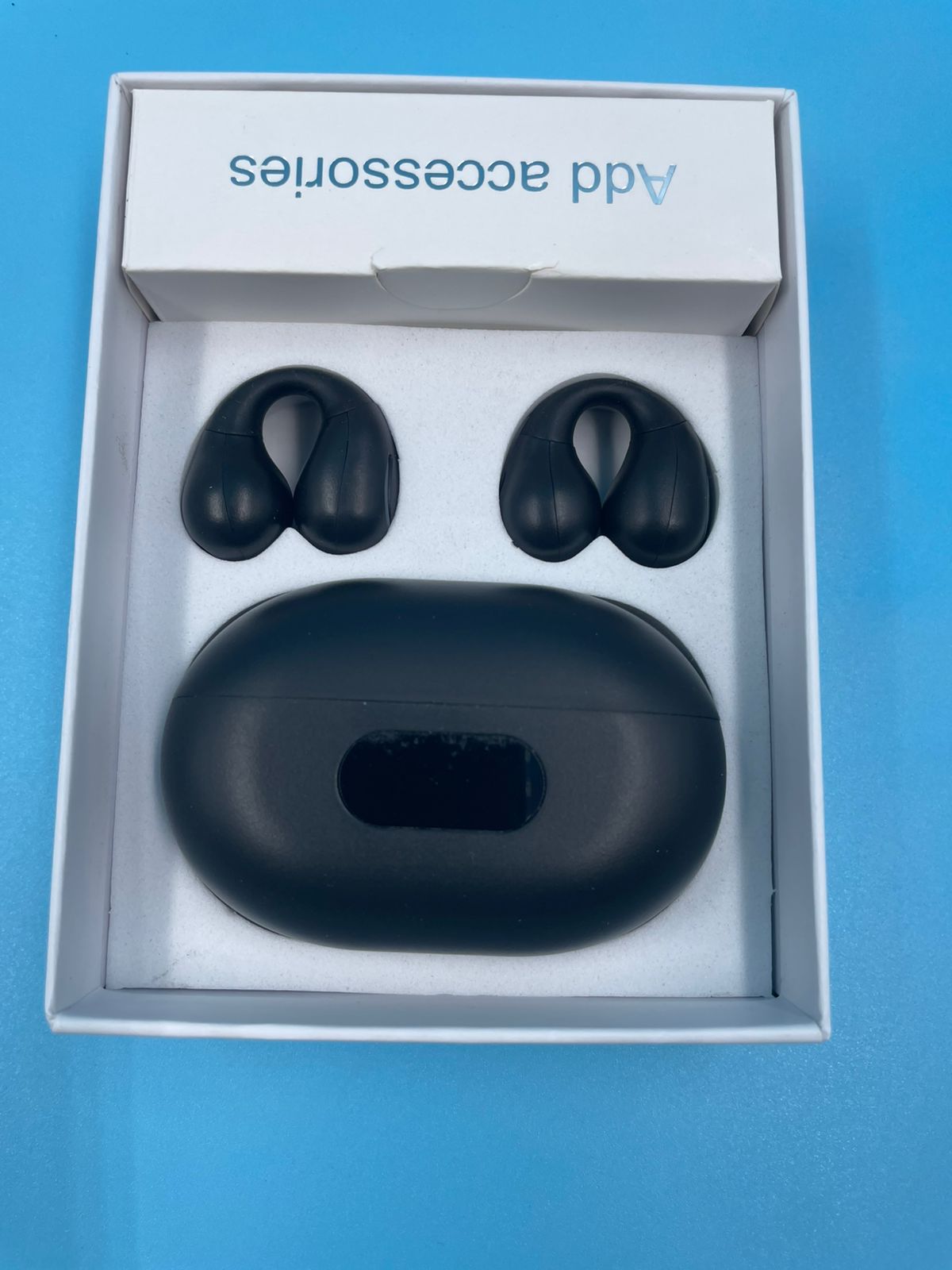Auriculares de conducción ósea de oído abierto,Bluetooth 5.3, ligeros.(USADOS)