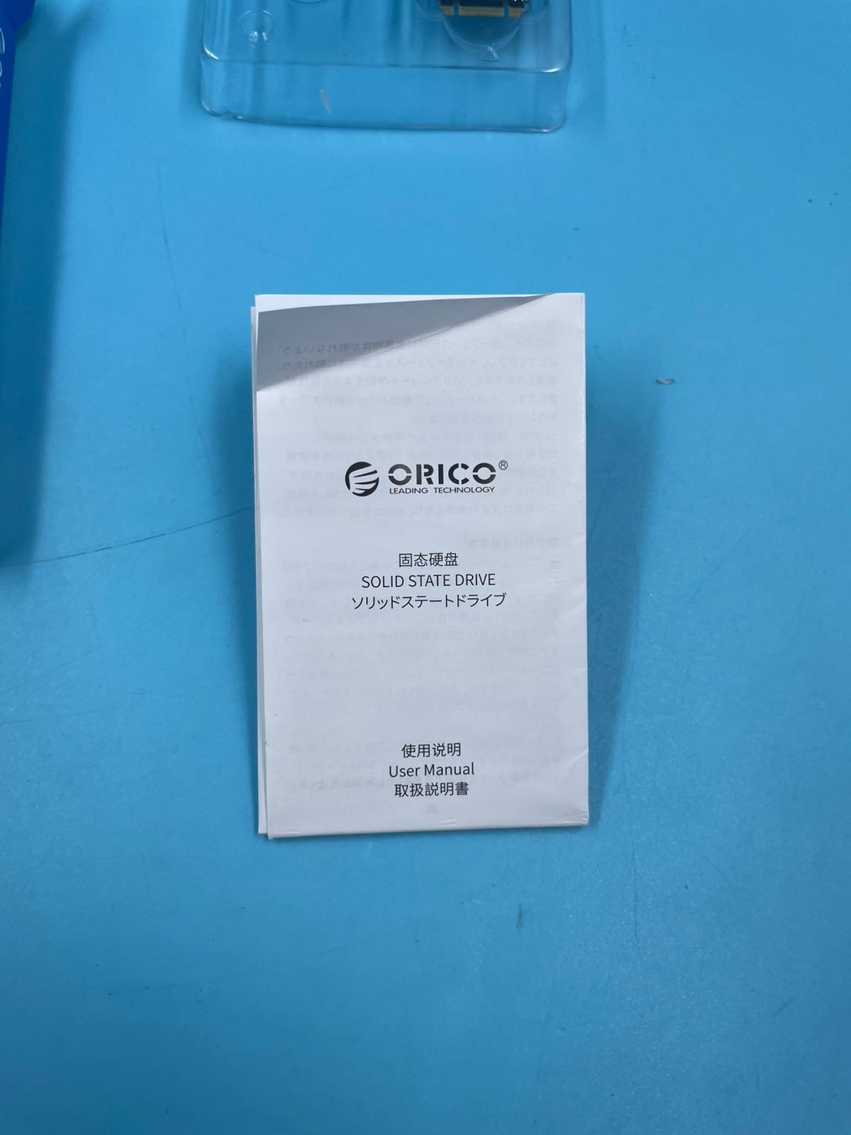 ORICO M.2 2280 SATA SSD, 1 TB.