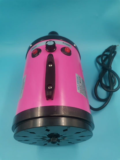Secadora De Mascotas 3200w 4.03 Peluquería Canina Color Rosa usada