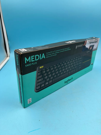 Teclado Logitech K400 Plus Inalámbrico Touchpad
