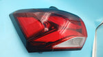 Luz Trasera, Roja y Transparente, Chevy Equinox 2022-2024.