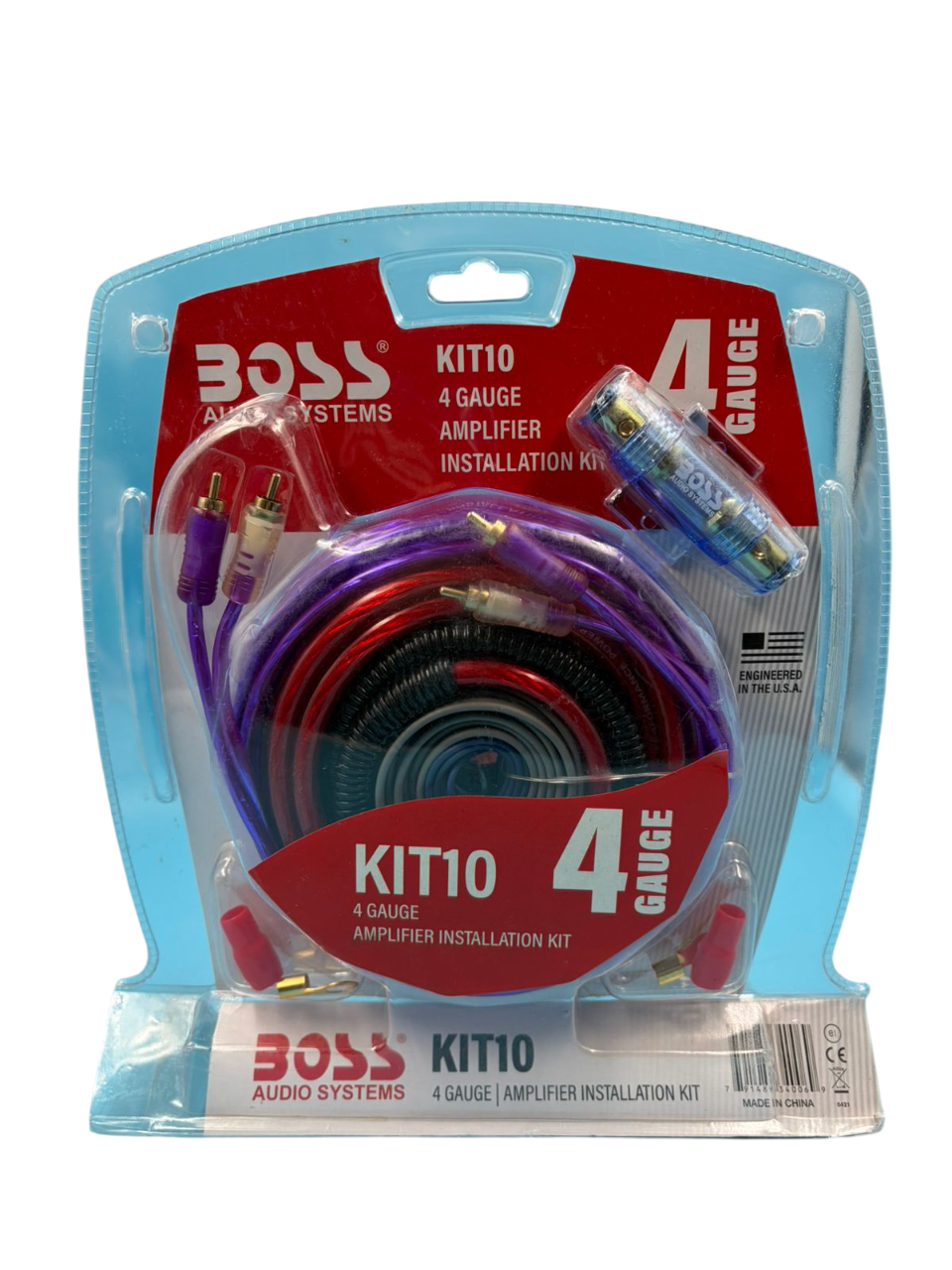 Kit Instalación Amplificador Auto 10 AWG Audio Completo