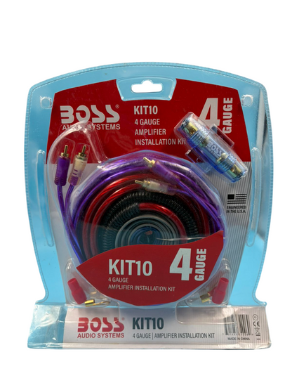 Kit Instalación Amplificador Auto 10 AWG Audio Completo