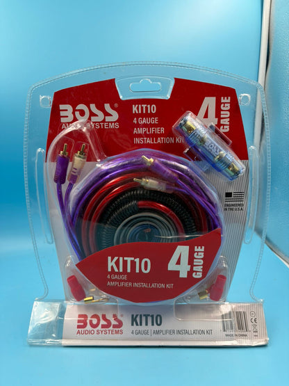 Kit Instalación Amplificador Auto 10 AWG Audio Completo