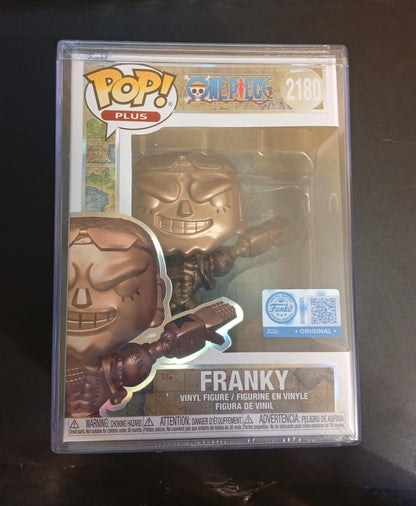 Funko Pop Franky 2180, Exclusivo Bronce, One Piece.