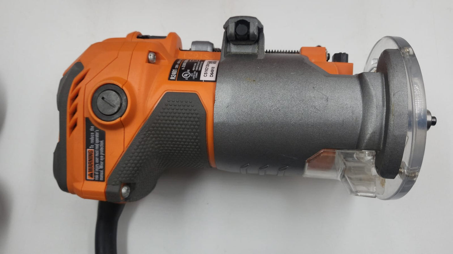 Enrutador compacto con cable 5.5 Amp USADO RIDGID  R24012