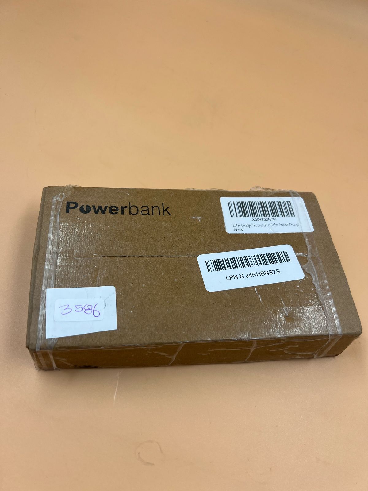 Bateria portatil solar 36800 mAh IP65 (USADO)