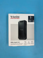 SSD Externo SanDisk PRO-G40 2TB Thunderbolt 3000MB/s