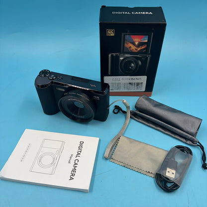 Cámara Digital 4K 48MP Autofocus Vlogging Zoom 16X