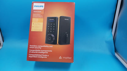 Cerradura inteligente Philips, control por app, Apple Home, Alexa y Google.