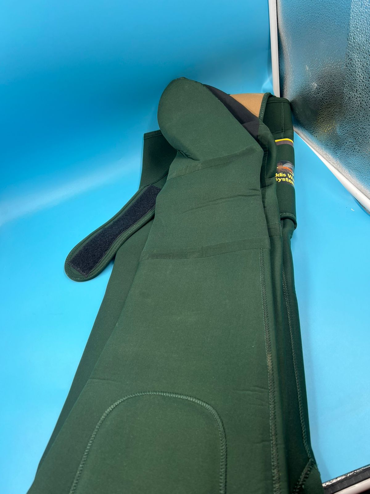 Caddi Vadeadores de neopreno medias para hombre Verde talla L