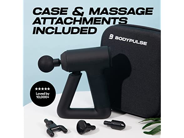 Pistola electrica de masaje muscular profundo. BodyPulse