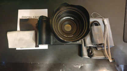 Cámara digital 4K para fotografía, pantalla 180°-3", zoom 16X, 32 GB