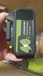 Soplador de hojas HooSeen con batería, para canaletas de techo 40V.
