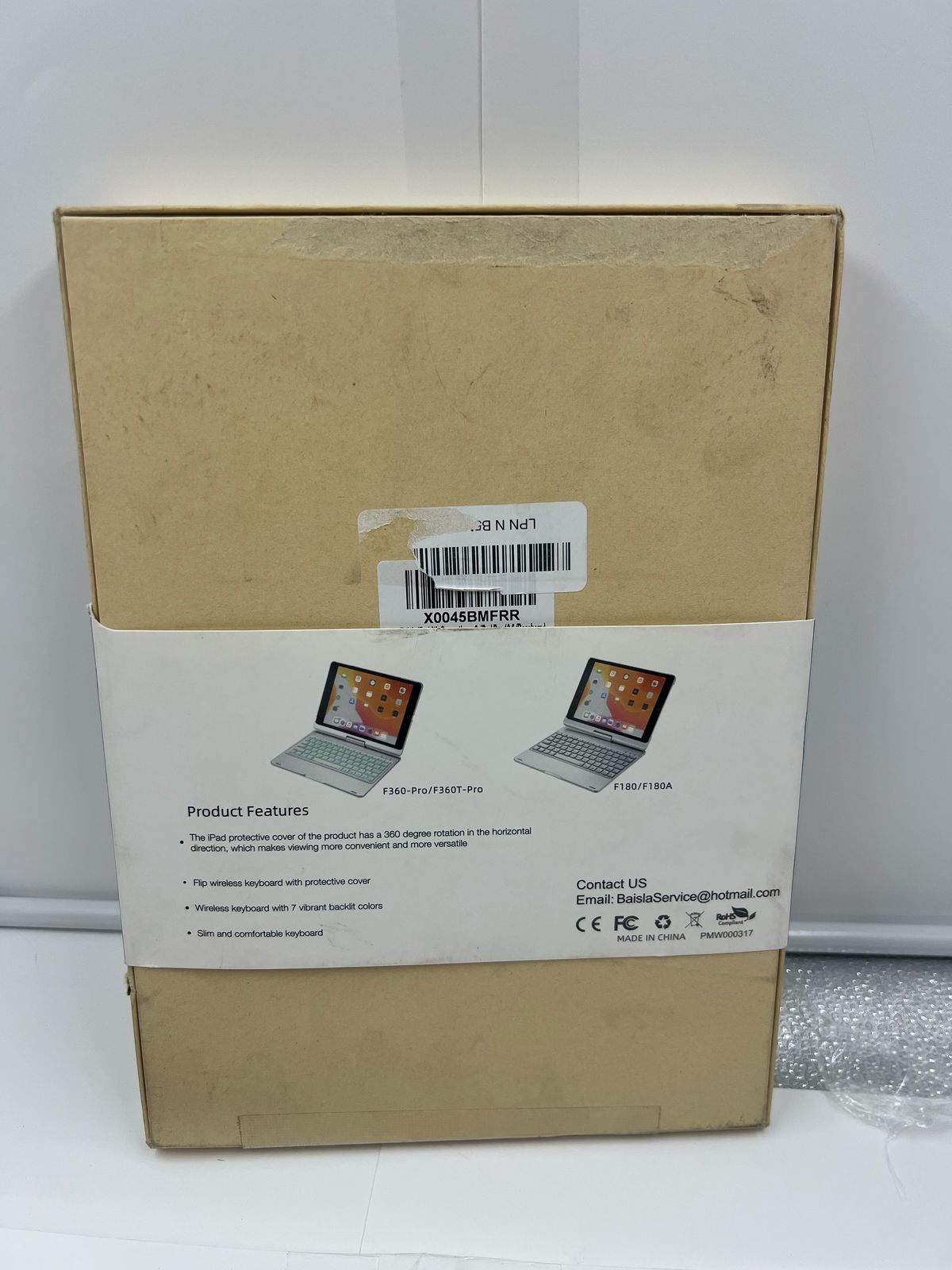 Baisla Funda teclado y trackpad para iPad (USADO)