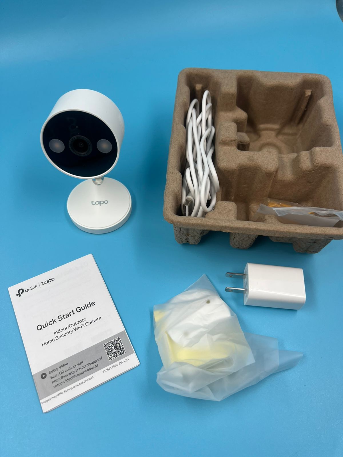 Cámara de seguridad inteligente Tapo TP-Link C120 (USADO)