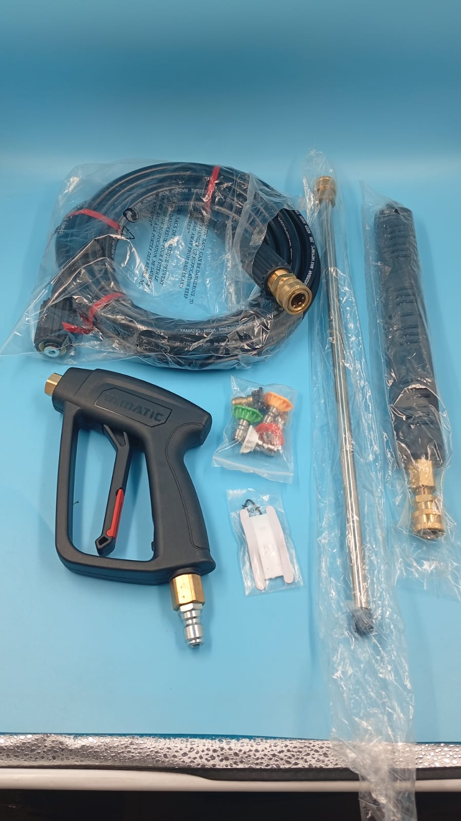 Kit de pistola y manguera para lavadora a presión, 3/8, 25FT.