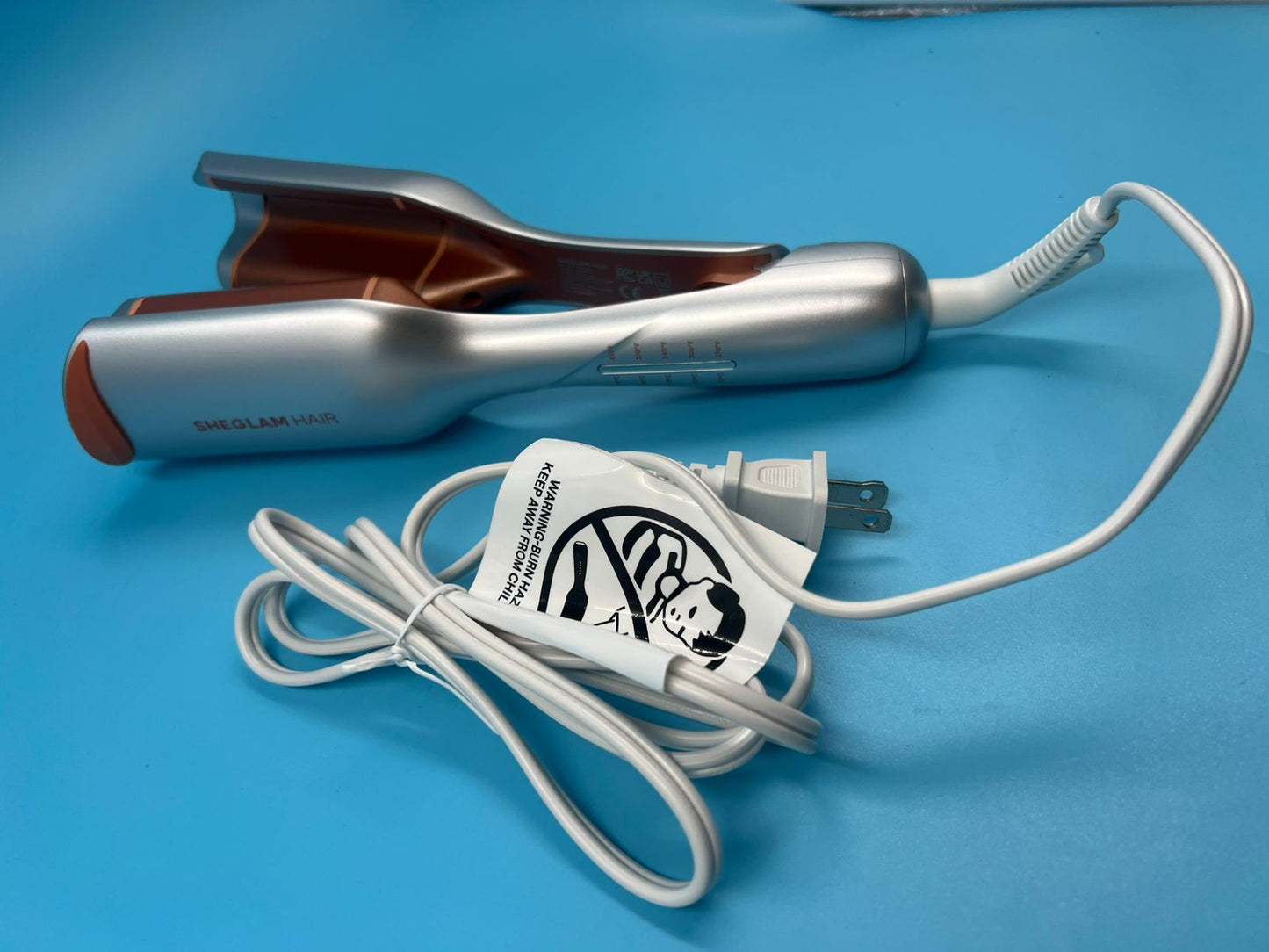 Sheglam Hair Beach Babe Hair Waver Rizador De Cabello Iónico Plateado