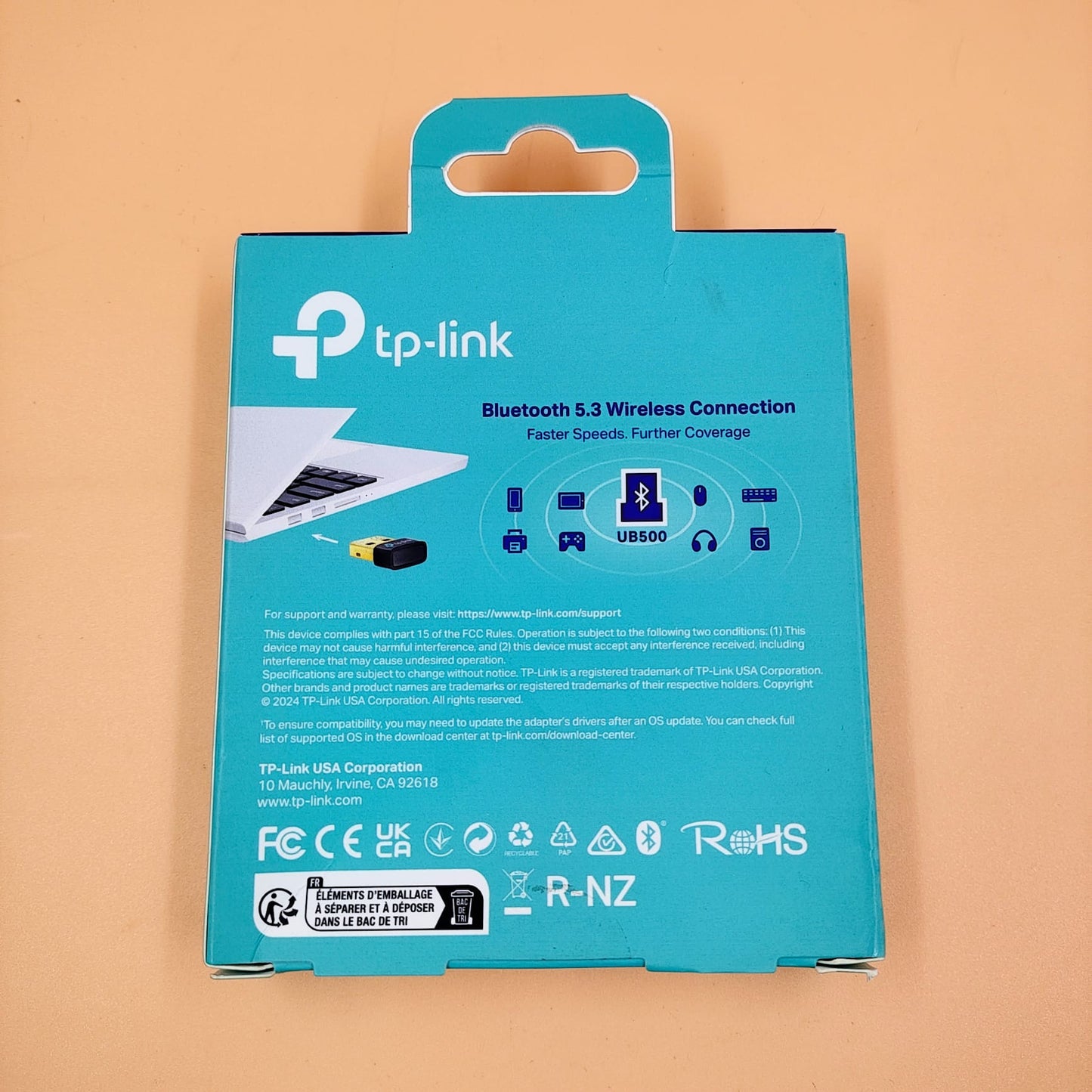 TP-Link Nano Adaptador Bluetooth 5.3 USB