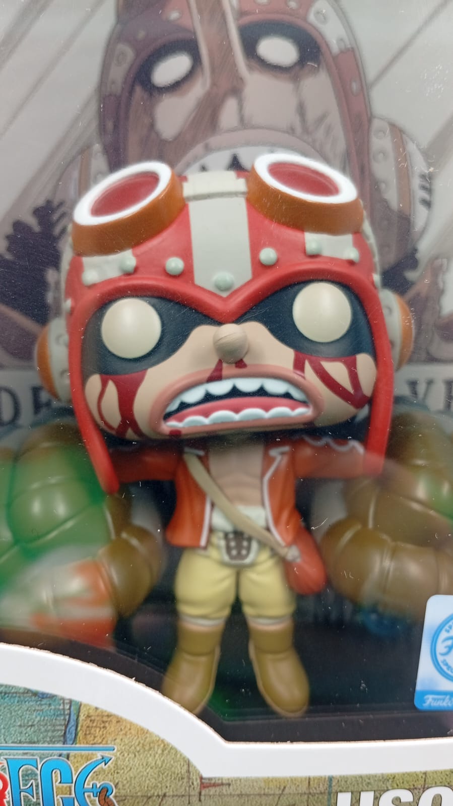 Funko Pop Usopp 2107 One Piece, Edición Especial, caja dura.