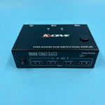 KVM Switch Dual Monitor 4K60Hz USB3.0 Conmutador