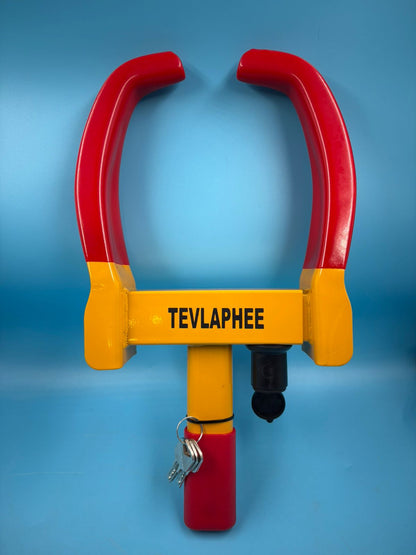 Tevlaphee Cerradura universal rueda seguridad para remolque