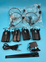 Sistema Debra Audio Pro UHF 4 Canales Bodypack