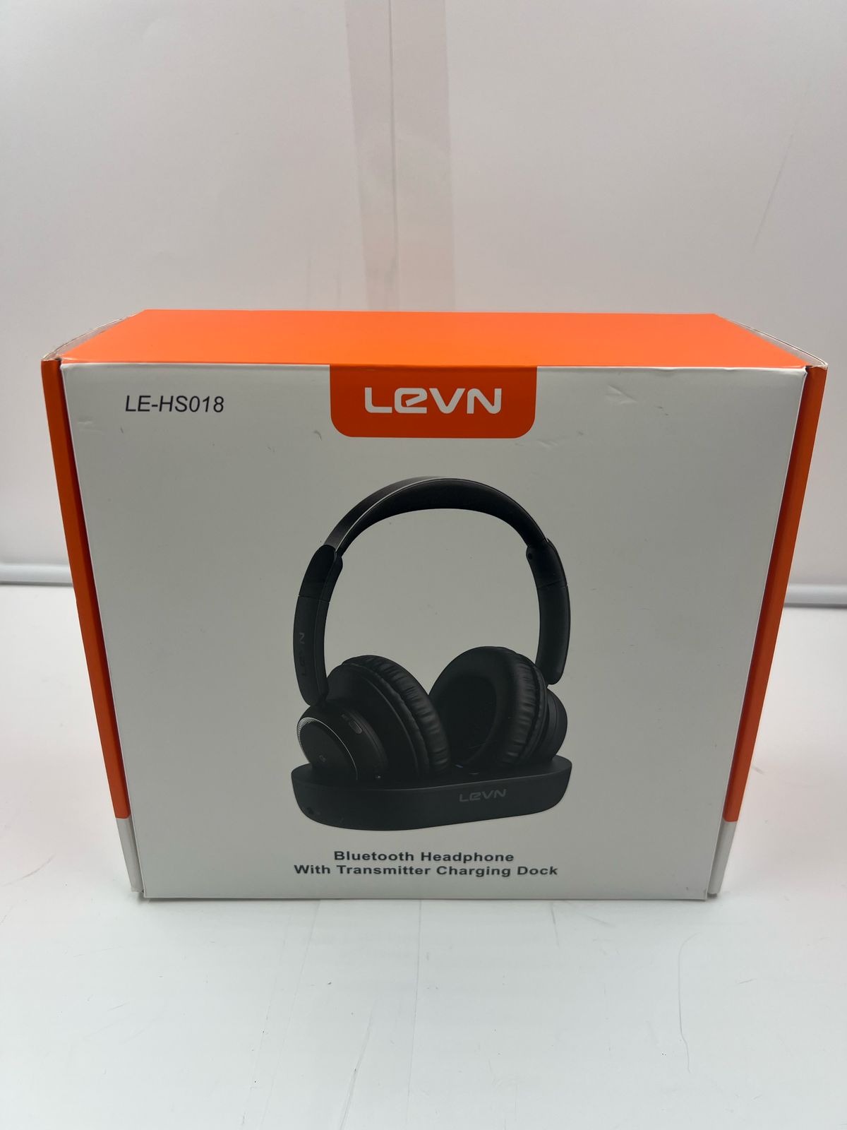 LEVN Auriculares de TV con base de carga LE-HS018
