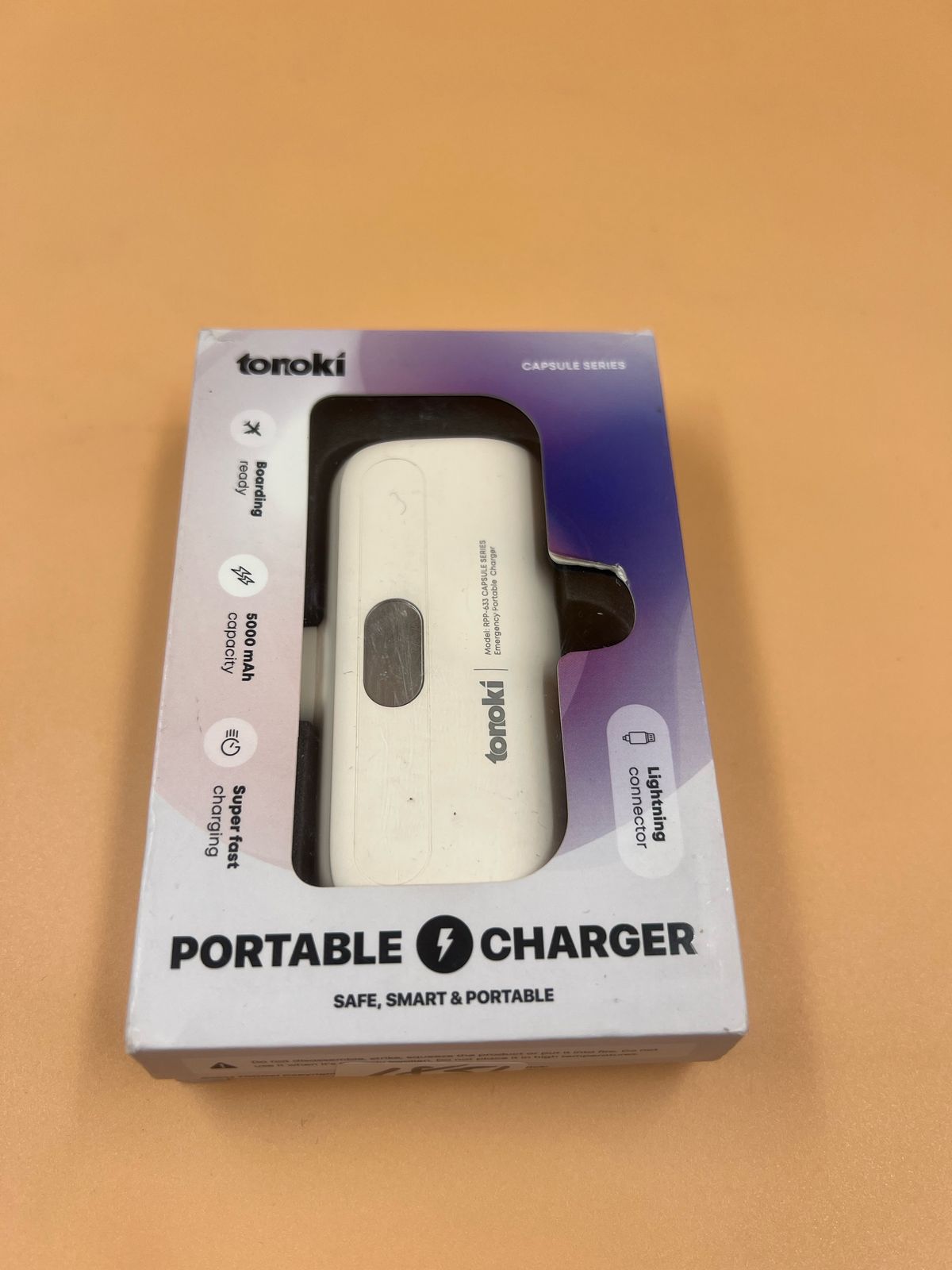 Cargador portátil para iPhone Tonoki (USADO)