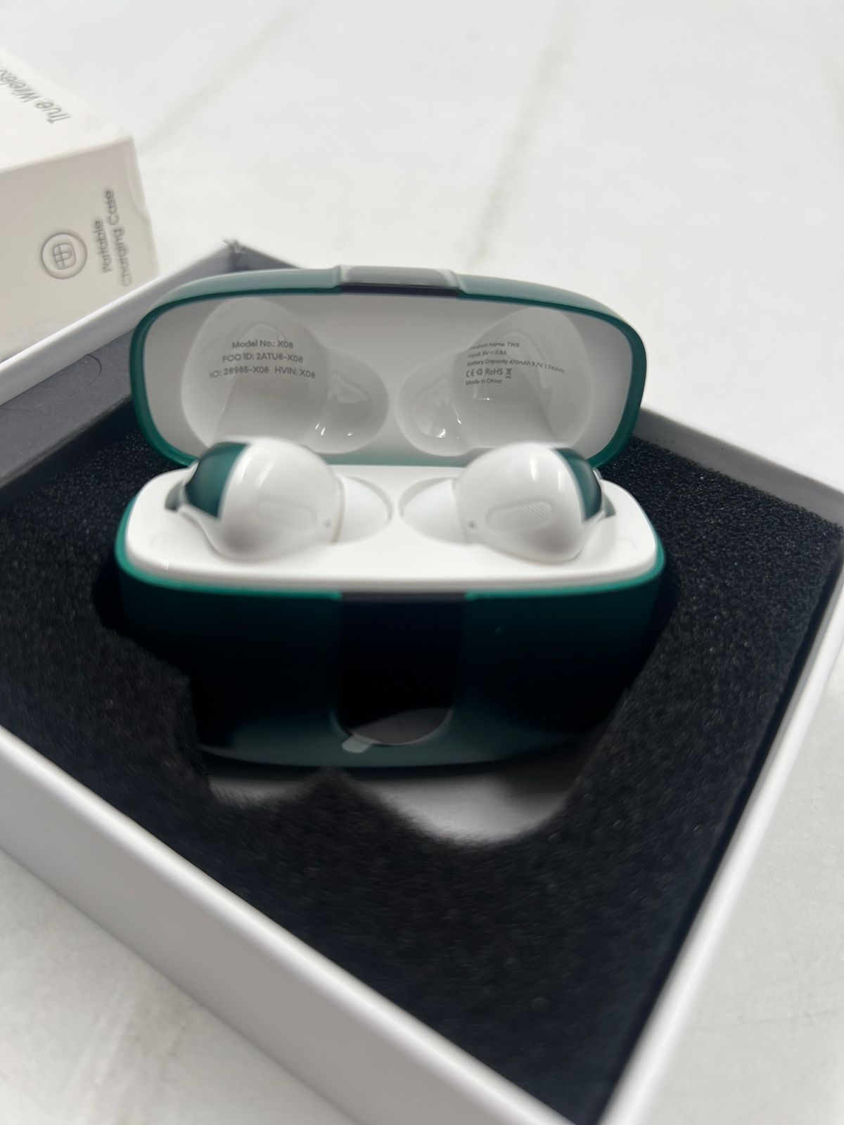 Tagry - Auriculares Inalámbricos Con Bluetooth 60 Horas verde